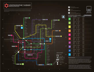 Subway infographic design Full by Lemongraphic