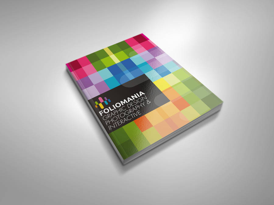 Foliomania designer portfolio brochure by Lemongraphic