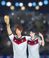 Congratulation Germany! by pandagulung