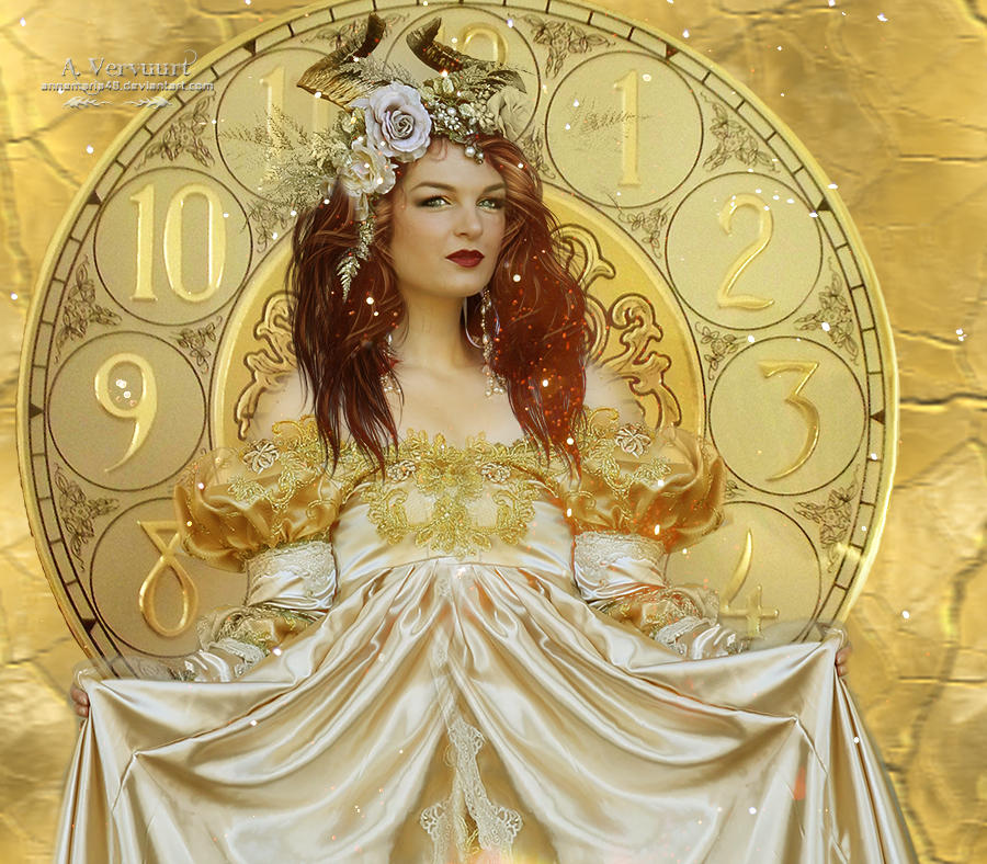 The golden woman by annemaria48 The golden woman by annemaria48