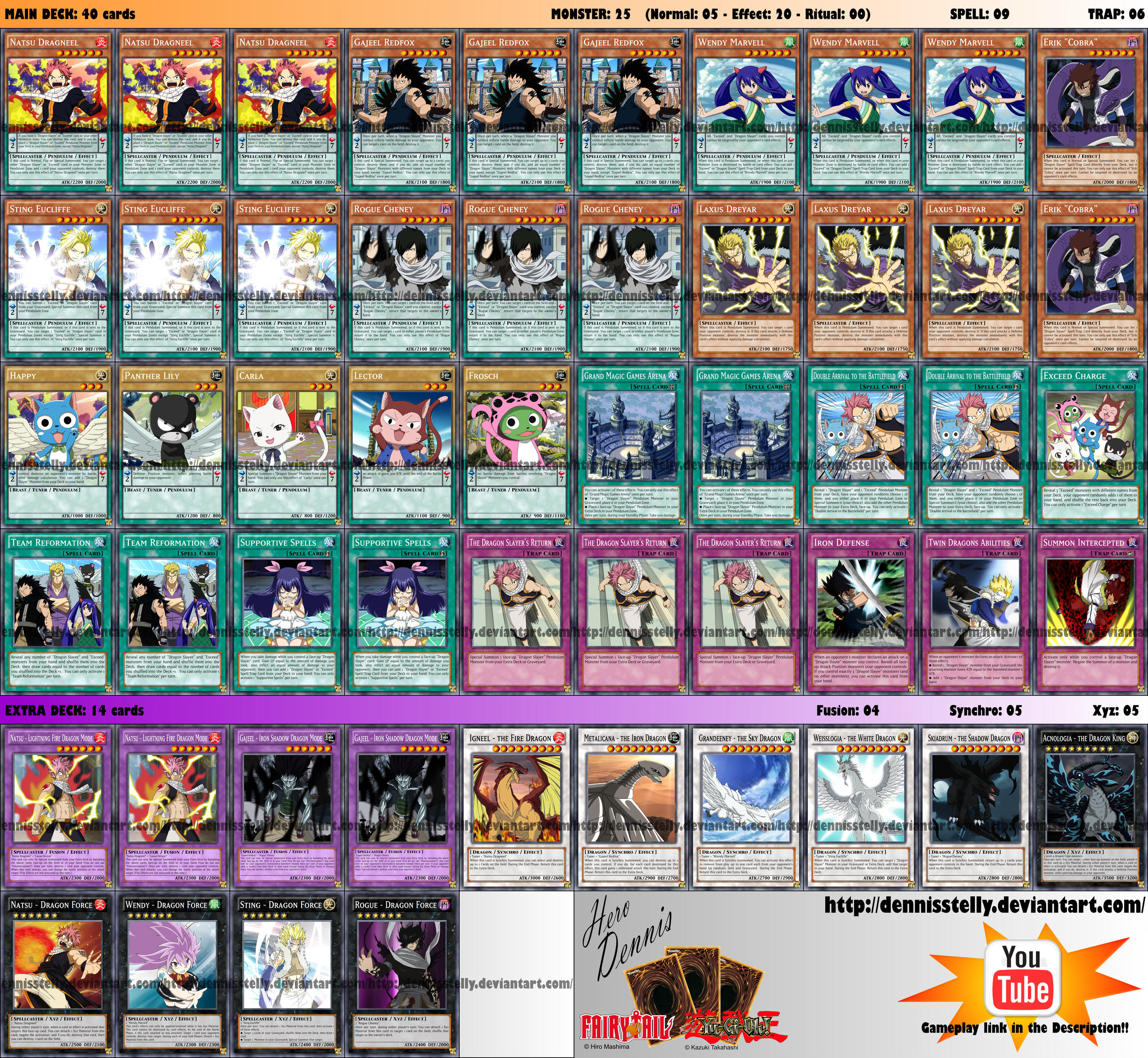 Yu-Gi-Oh! Deck: The Dragon Slayers (Fairy Tail) by ...