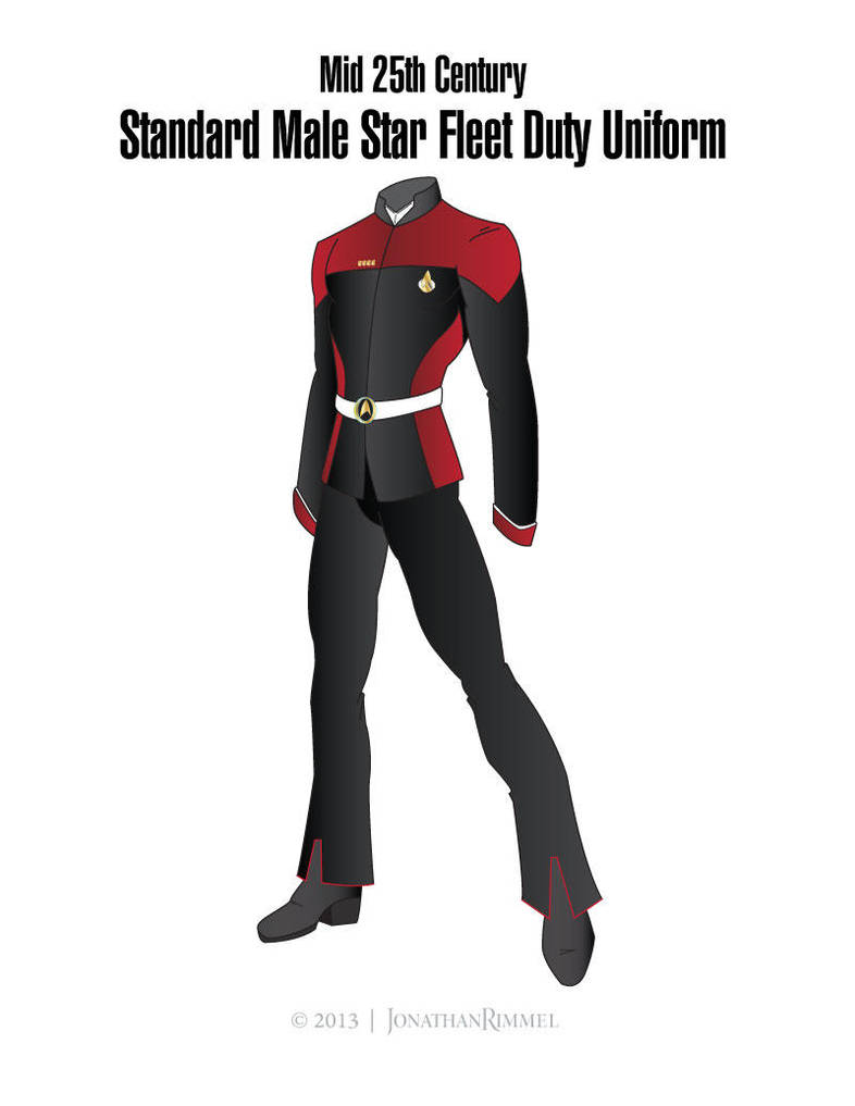 Standard Male Duty Uniform by keiku
