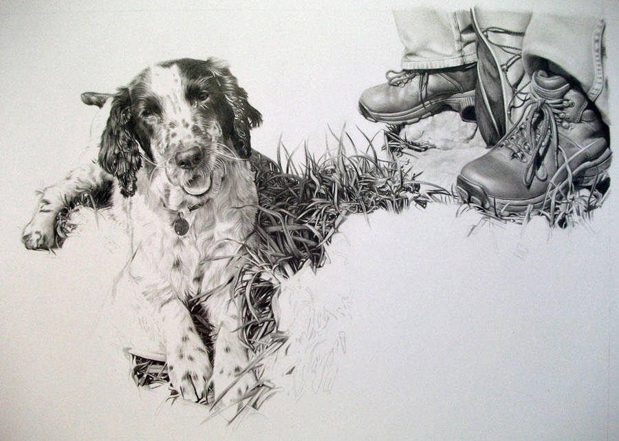 WIP Dog Commission by CubistPanther