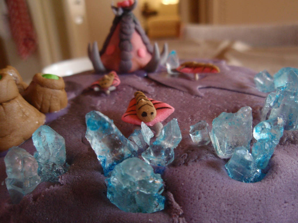 Zerg Cake - Drones by Elliesmeria