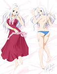 Dakimakura Commission: HalfBreed7387 (Mirajane) by kimmy77