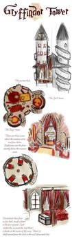 Gryffindor Tower by Whisperwings
