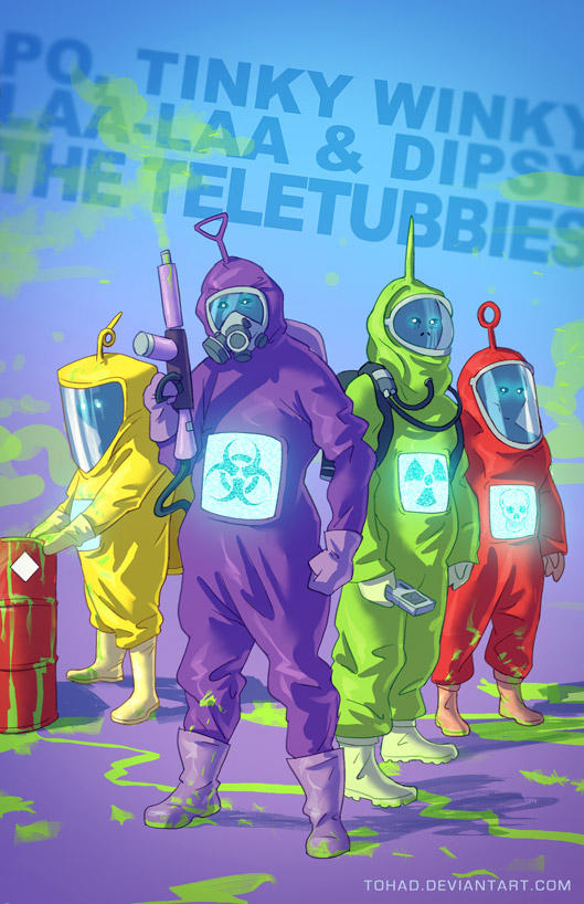 The Teletubbies BADASS by Tohad