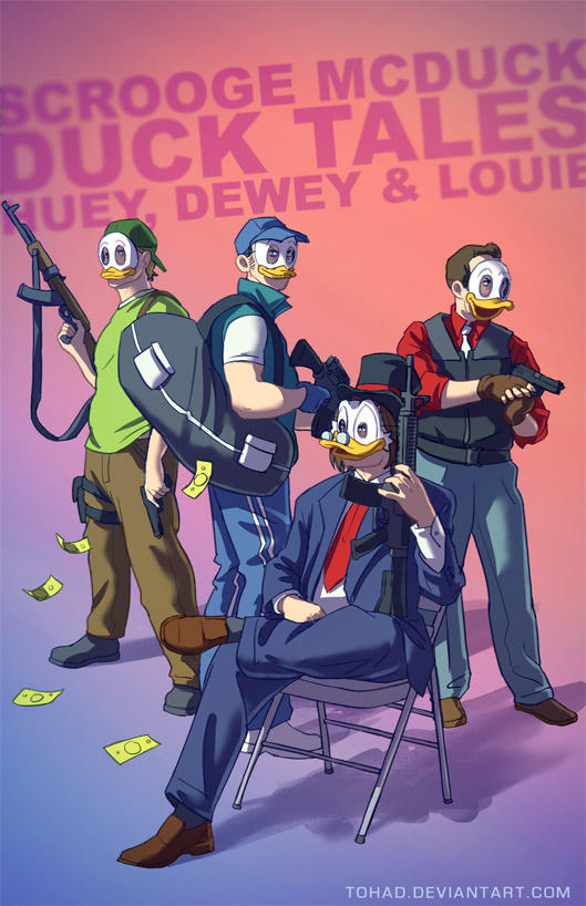 DuckTales BADASS by Tohad