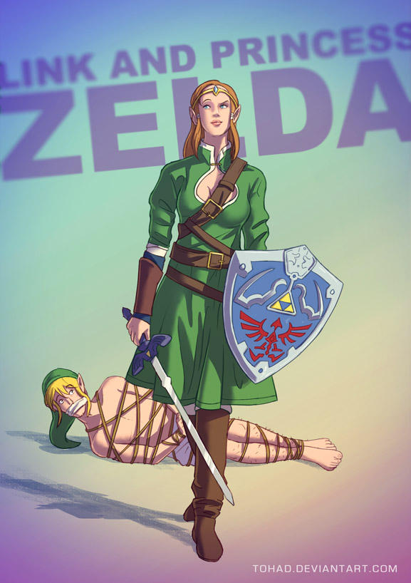 Princess Zelda BADASS by Tohad