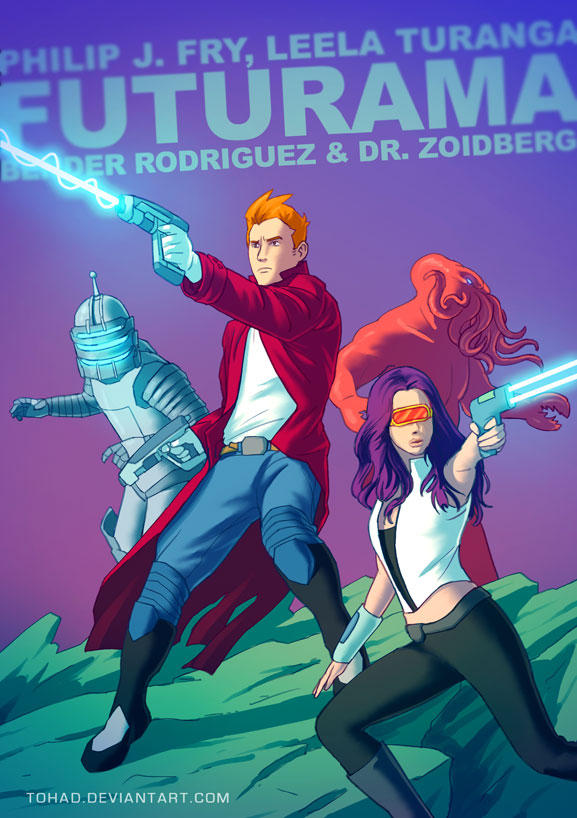 Futurama BADASS by Tohad