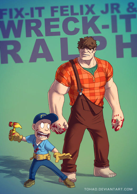 Wreck-it Ralph BADASS by Tohad