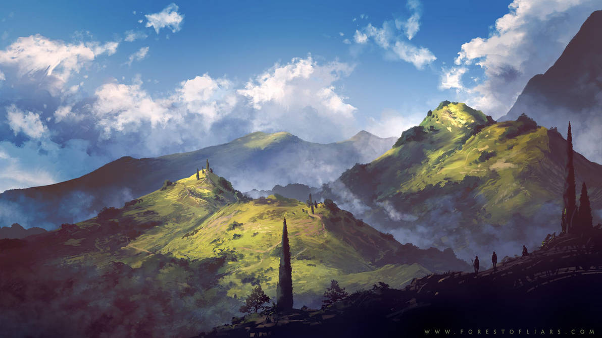 Forest Of Liars Abandoned Village By Tohad Inspirationals Works