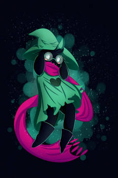 Ralsei by Galaxyykitten