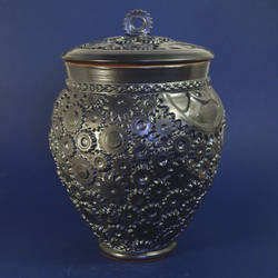 Steampunk Cookie Jar by TheTrespasser