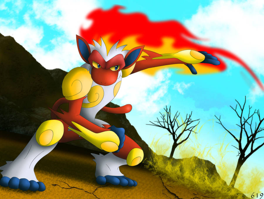 Infernape by ShenWooo on DeviantArt