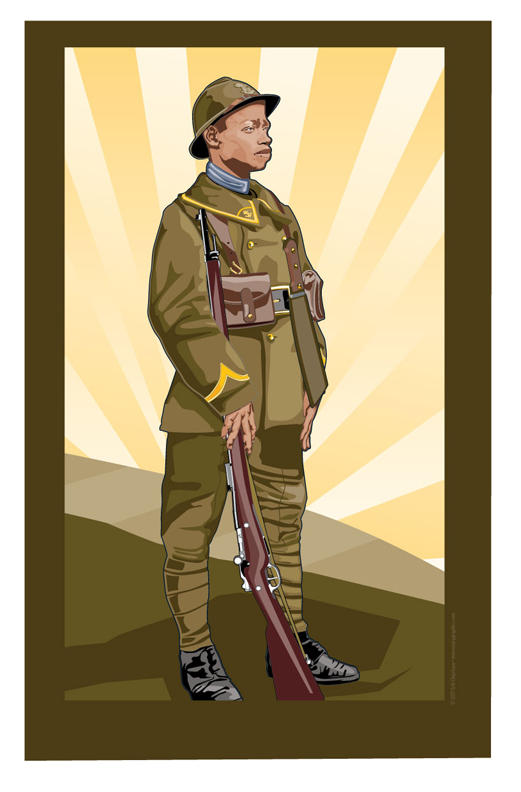 Tirailleurs Senegalais 1917 by MercenaryGraphics