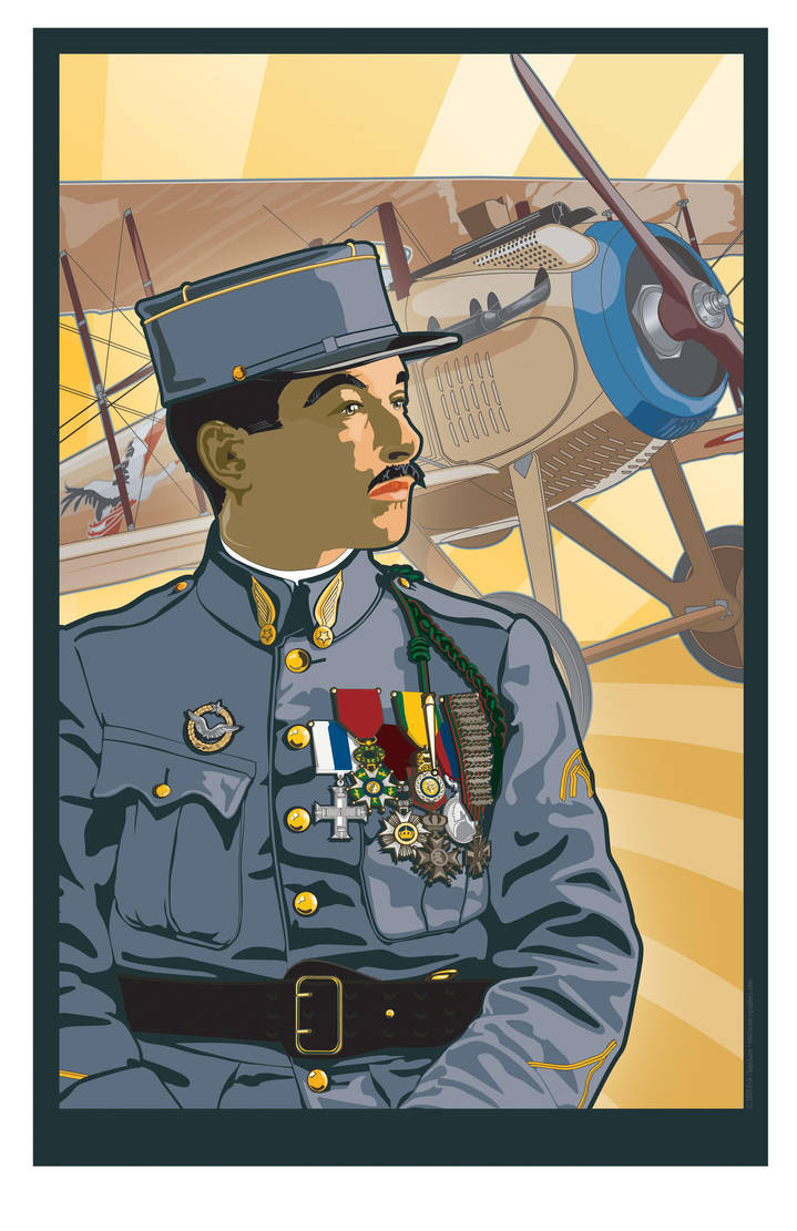 Paul Rene Fonck by MercenaryGraphics
