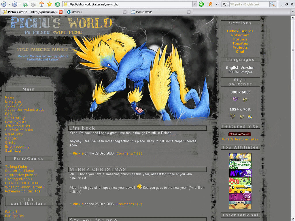 no. 9 Manectric Madness by Pinkie-Pichu