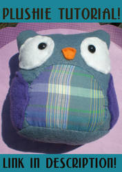 Plush Owl Tutorial by radtastical