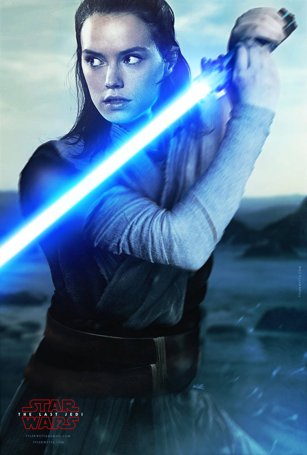 The Last Jedi Poster by tyler-wetta
