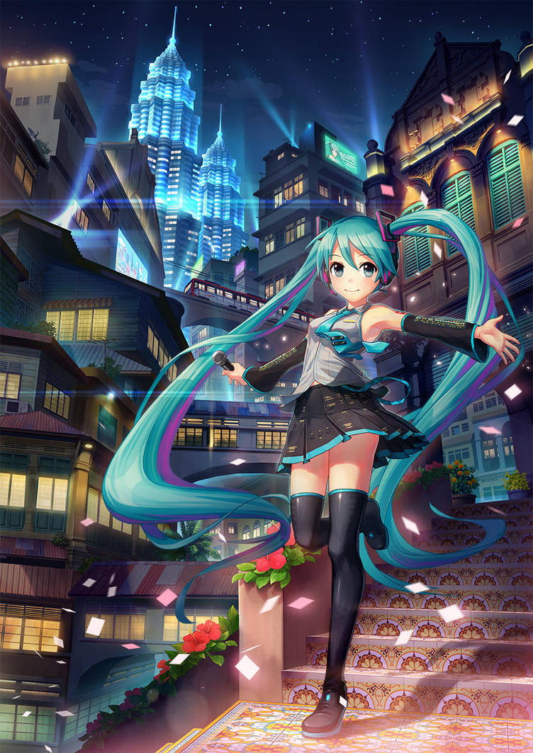Hatsune Miku Expo 2017 Malaysia (Night) by FeiGiap on ...