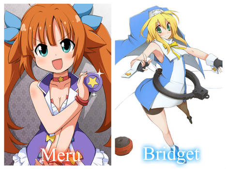 Meru and Bridget by Scarlett-Fireheart26