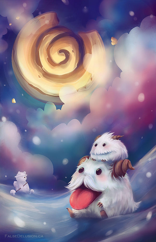 Poro wants Cookie by FalseDelusion