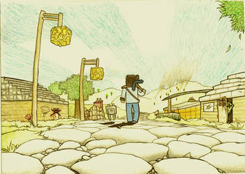 Minecraft - The Lone Crafter by demik109