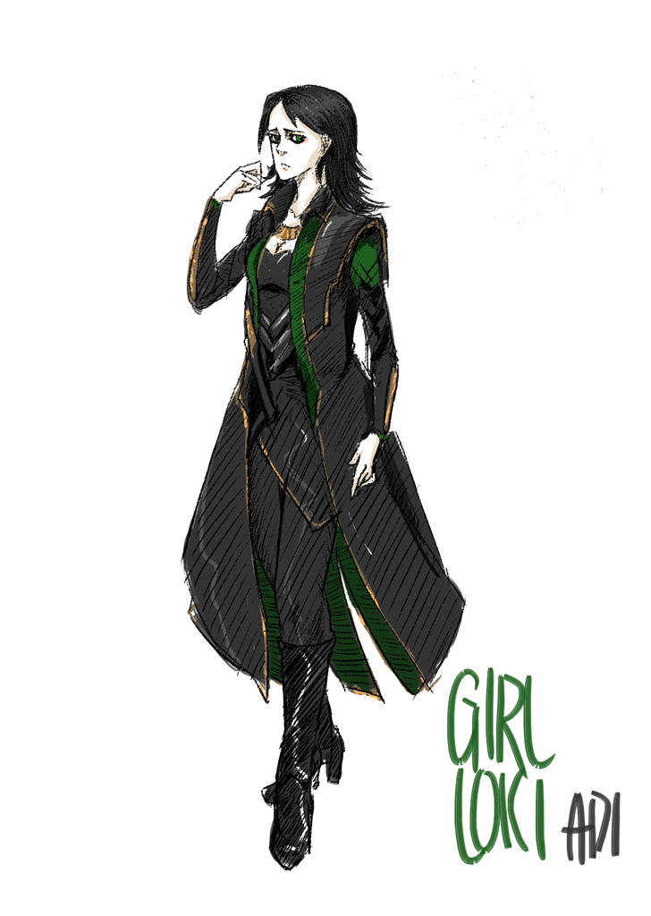Girl Loki by AdilJIU on DeviantArt
