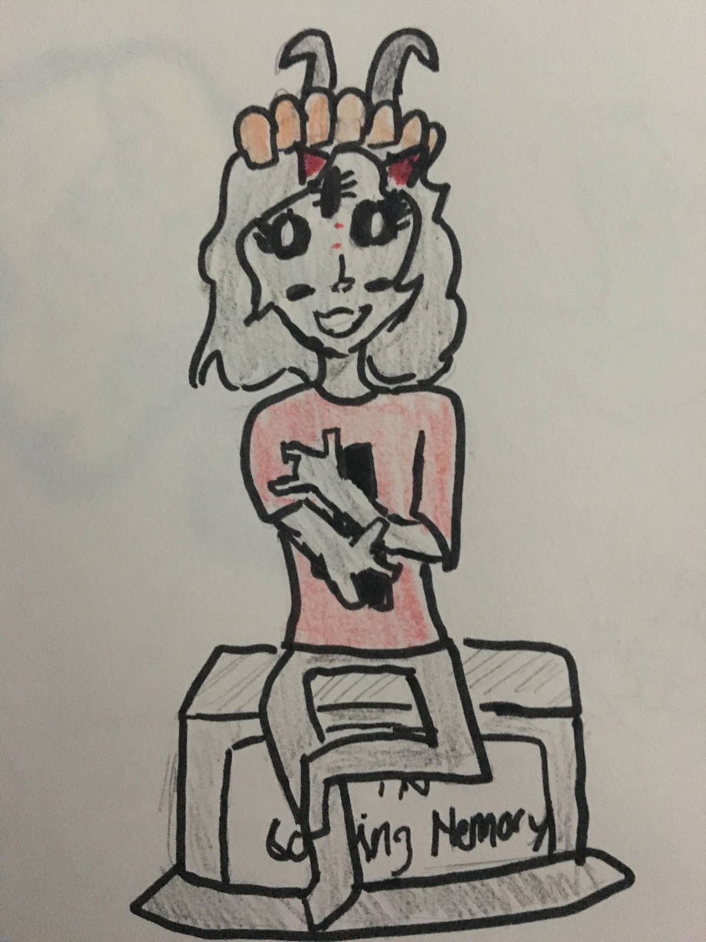Grave girl DTIYS by hazelwolfmallark