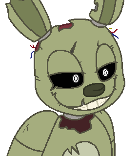 FNaF Base - Cartoon SpringTrap by rosealuck14