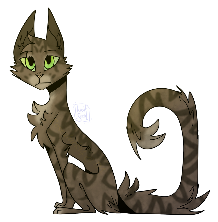 Hazelpool - Warrior Cats OC (Old) by rosealuck14