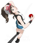 Pokemon Trainer - Hilda by VoraciousRose