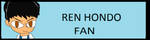 Gift Ren Hondo Fan Button by IzaStarArtist17