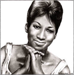 Aretha Franklin by SugarSunset