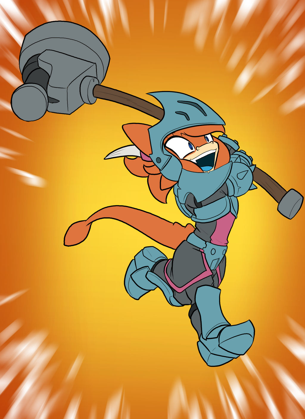 She's Got a Hammer! by Toughset by Alucard009