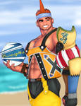 Wakka Fan Art! by geoffreydean