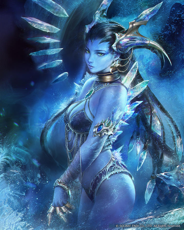 Final Fantasy Shiva by agnidevi