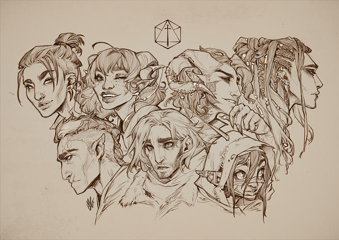 The Mighty Nein - Store Update - by deerlordhunter