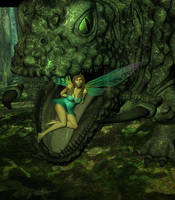 Feasting On A Fairy by Evil-Doppelganger