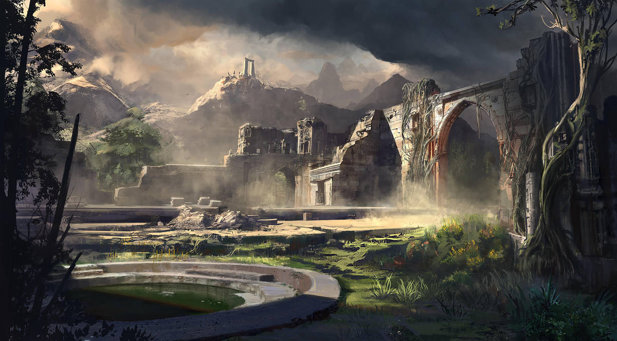 Acrospar Ruins by fmacmanus