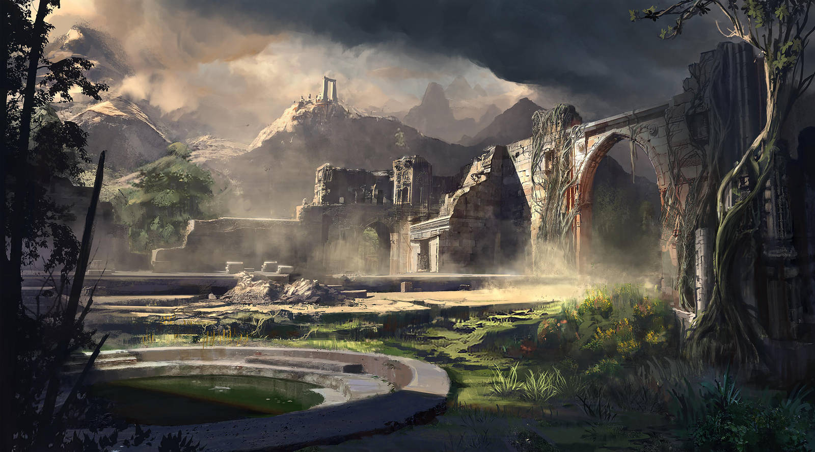 Acrospar Ruins by fmacmanus