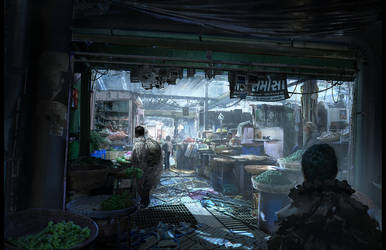 Underground Marketplace by fmacmanus