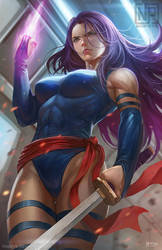 Psylocke by NOPEYS