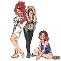OC redesigns by pyperhaylie