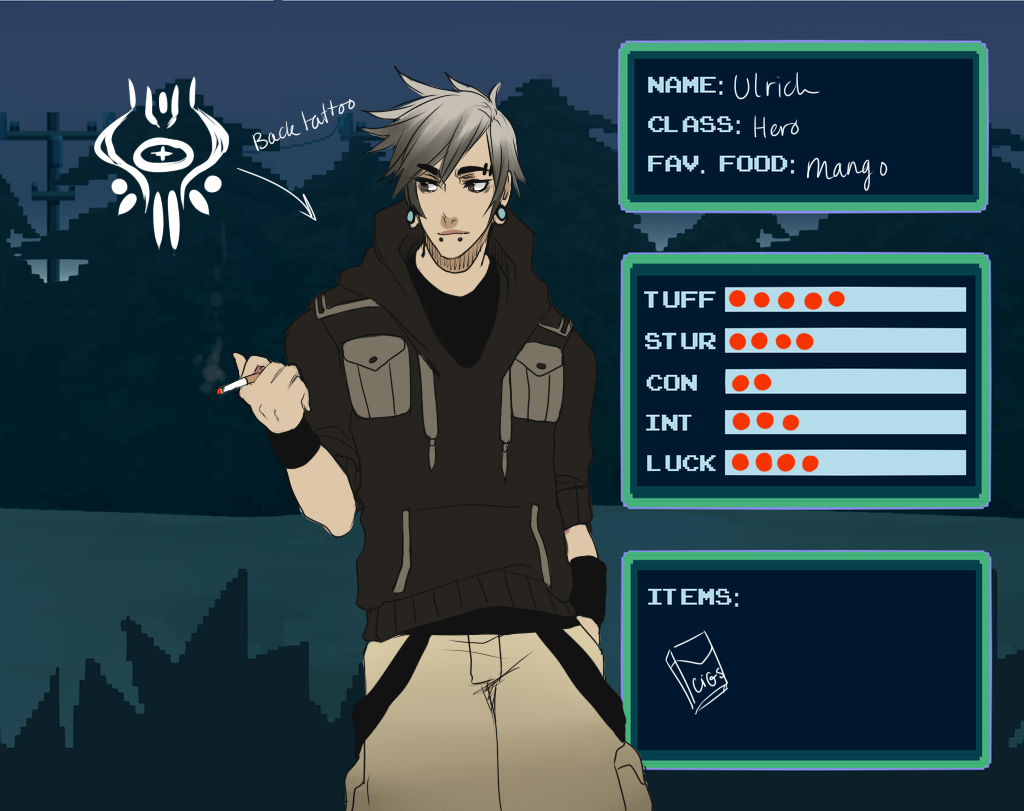 Indieville: Ulrich by Silent-Koi