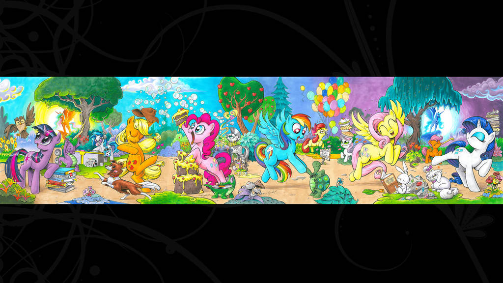 The mane six got ya covered by SailorCardKnight
