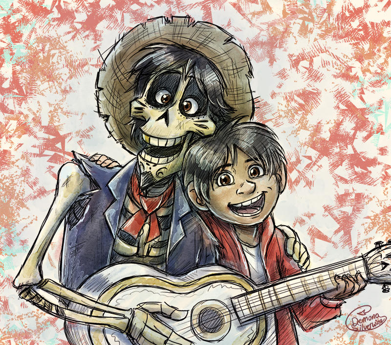 Hector and Miguel by DemonaSilverwing on DeviantArt