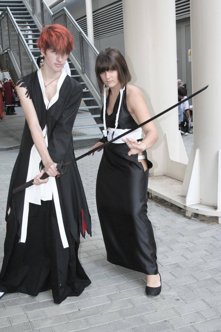 Come onIchigo and Soi Fon by on DeviantArt