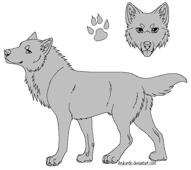 Free Wolf Base by Arukardis